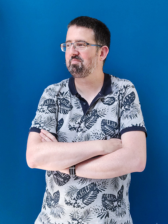 Sylvain, animateur digital de PitxuEvent, standiste sur mesure
