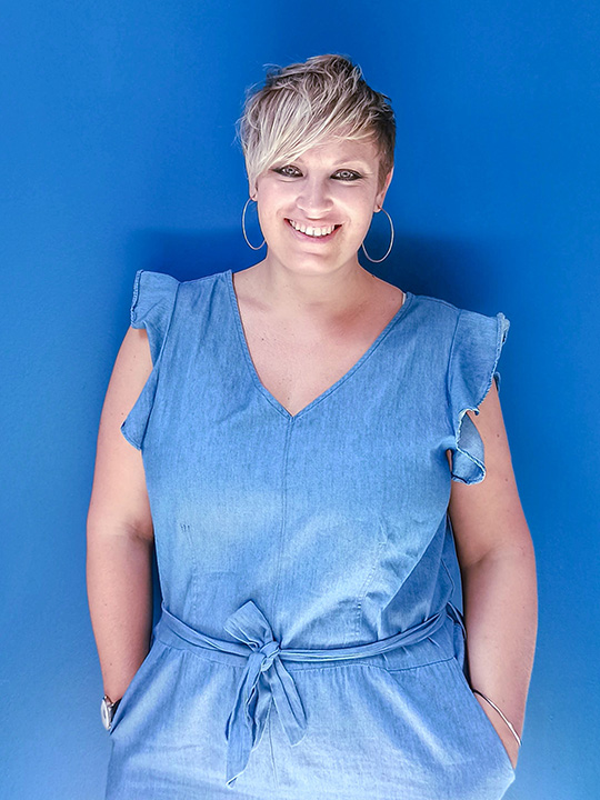 Karine, co-fondatrice de PitxuEvent, standiste sur mesure